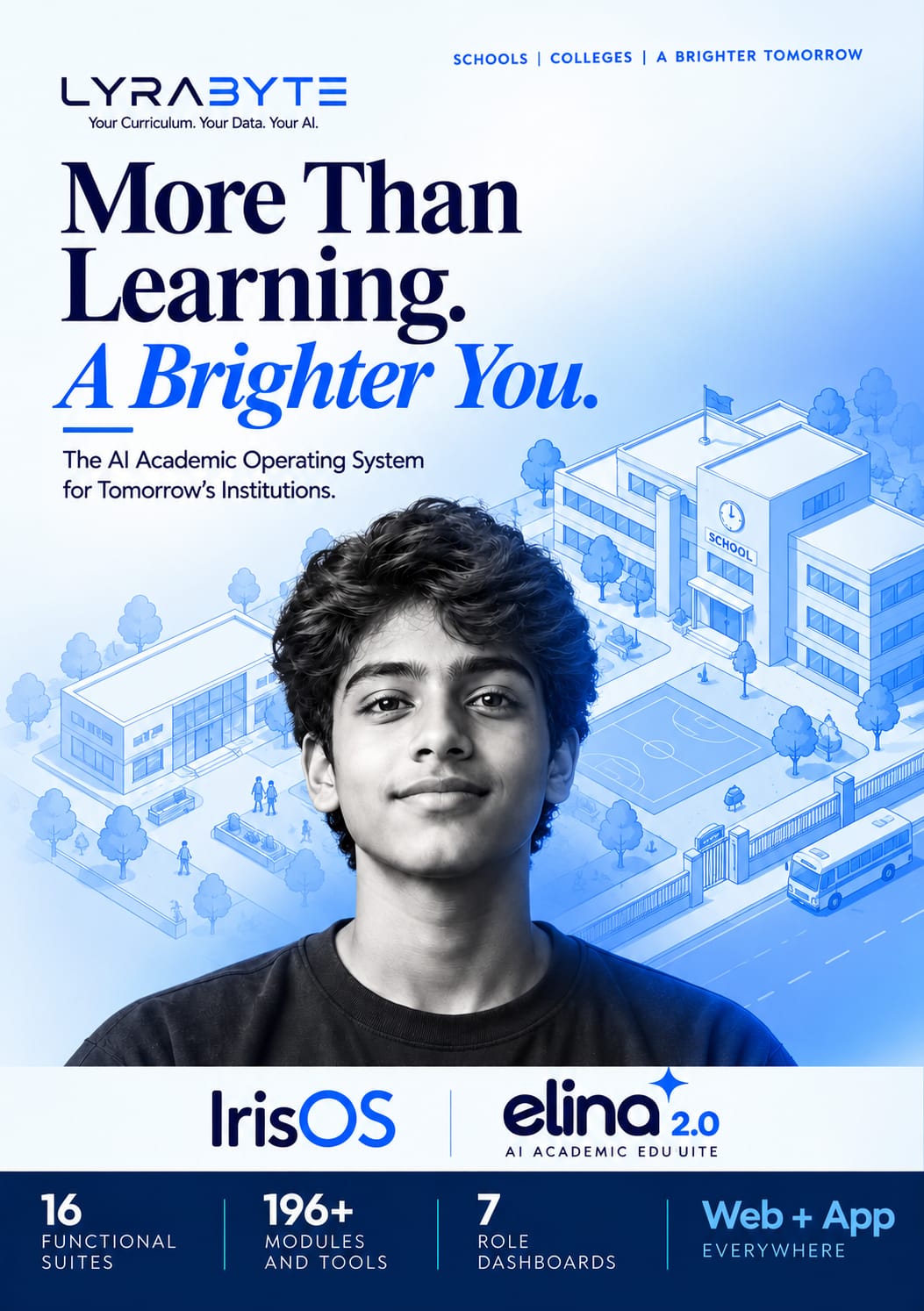 Lyrabyte More Than Learning campaign, ELINA 2.0 and Iris OS